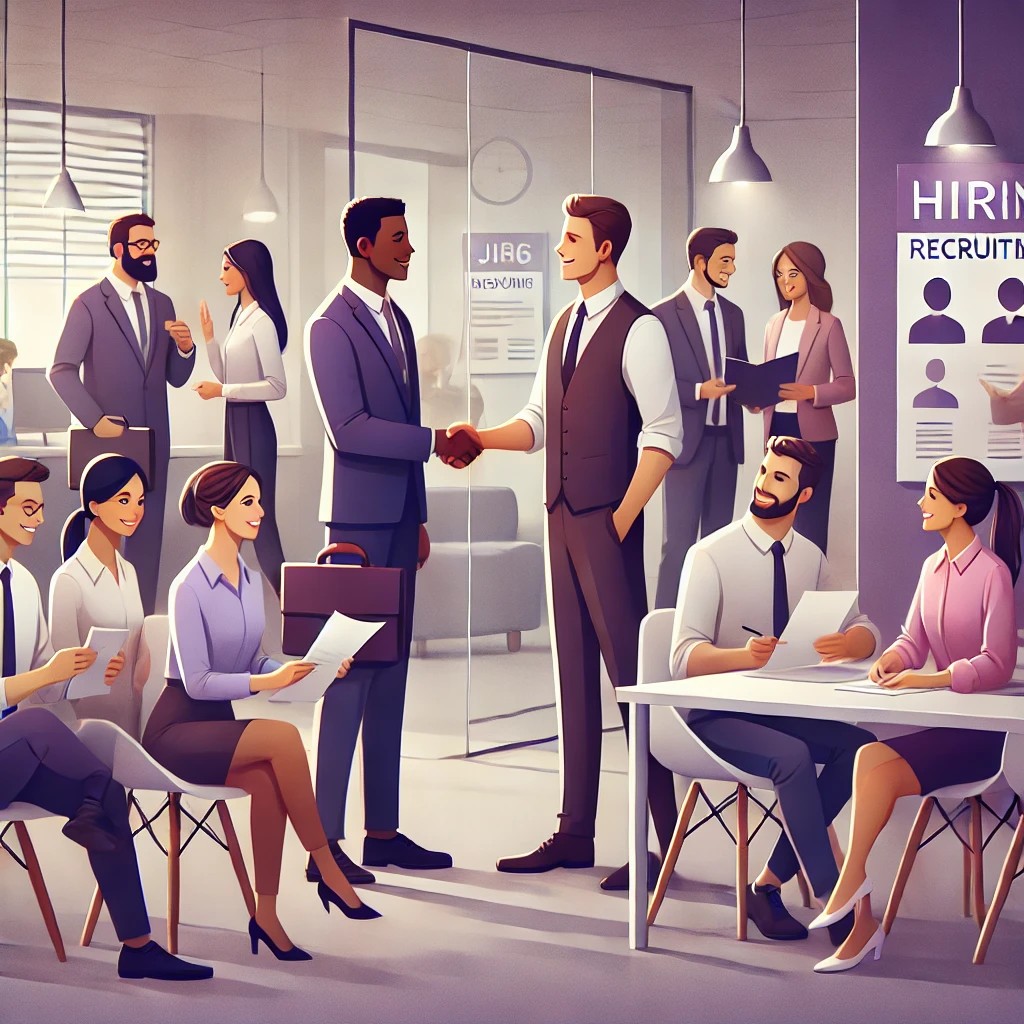 Professional team meeting